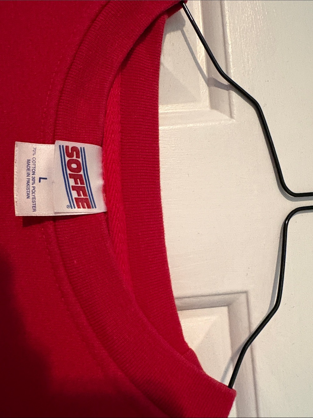 Soffe Red Georgia Crewneck Sweatshirt - Picture 3 of 3